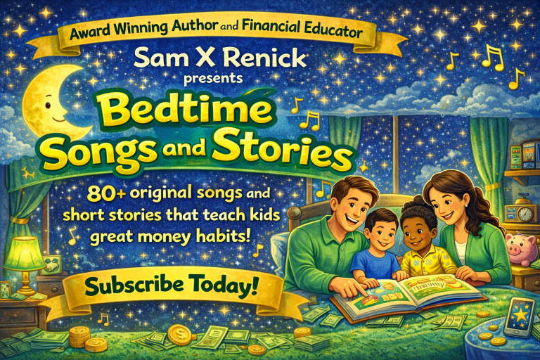 Bedtime Songs and Stories: Teaching Kids Great Money Habits Before They Fall Asleep