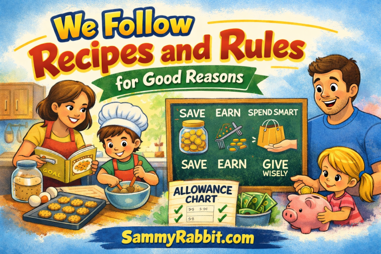 Sammy Rabbit Money Blog | We Follow Recipes and Rules for Good Reasons
