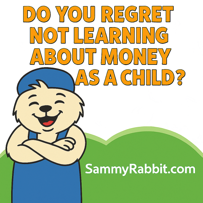 Regret not learning about money as a child?