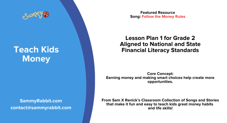 Follow the Money Rules | Financial Education Lesson Plan for Grade 2 LP #1