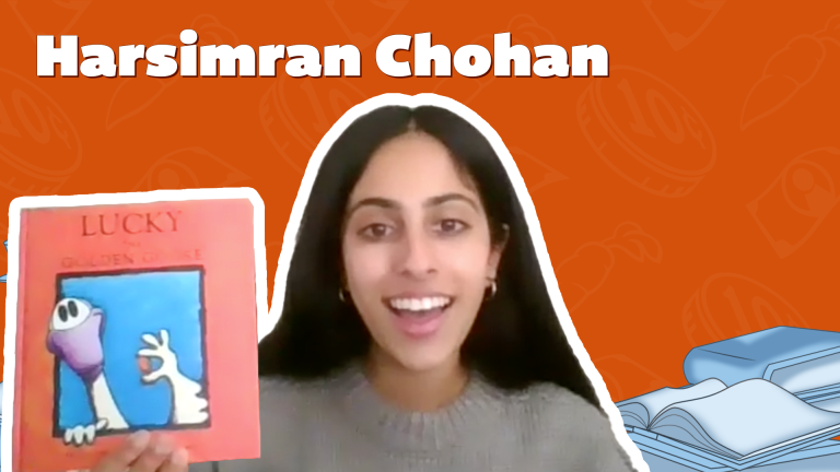 All Star Reader Harsimran Chohan, Student