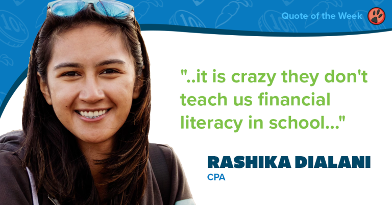 New CPA Rashika Dialani on Financial Literacy