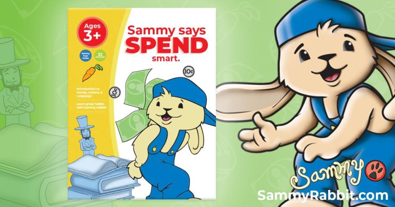 Sammy Rabbit’s Sammy Says “Spend Smart” – Help Kids Spend Wisely