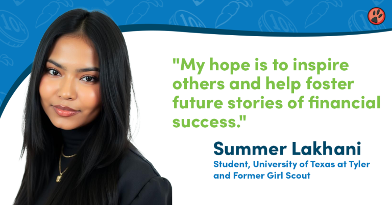 Former Girl Scout Shares the Positive Impact of Financial Literacy at a Young Age