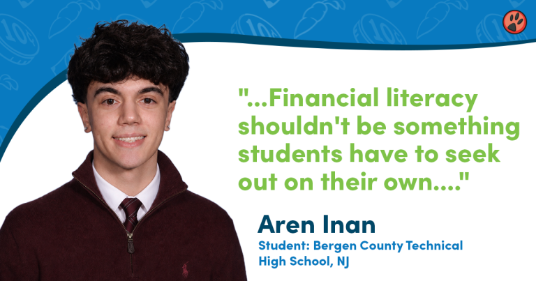 be the change | sammy rabbit teen financial literacy | aren inan